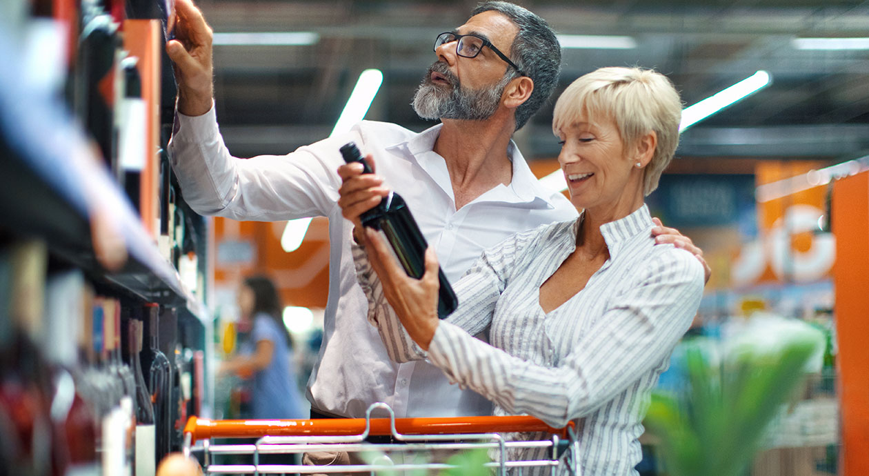 Aanbiedingen in de supermarkt