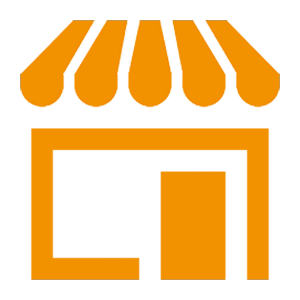 Icoon supermarkt/winkel