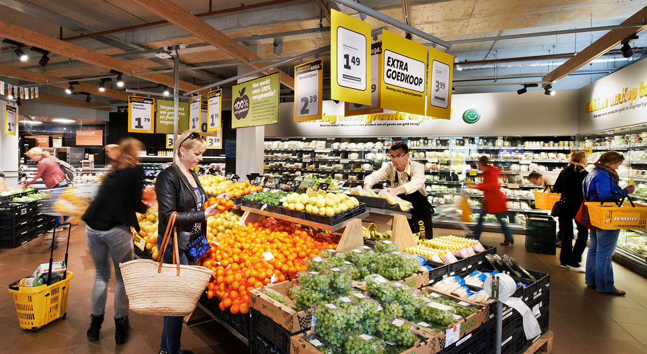 Boodschappen doen bij Jumbo