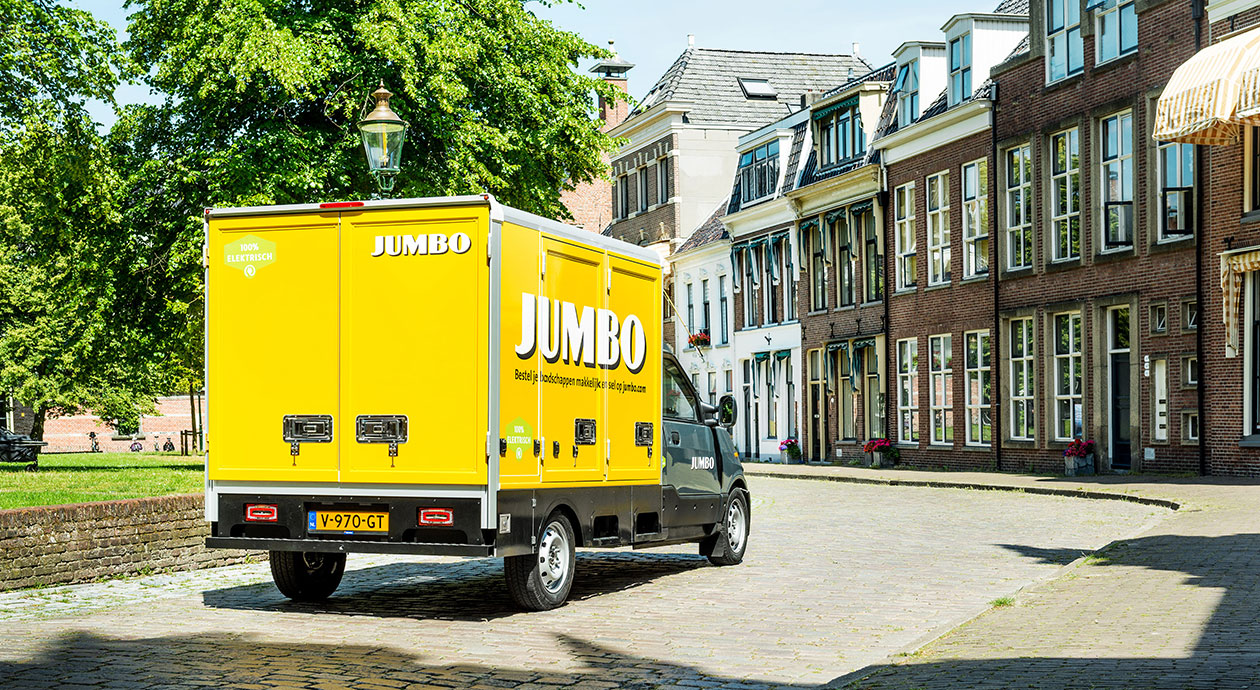 Jumbo bezorgt boodschappen thuis