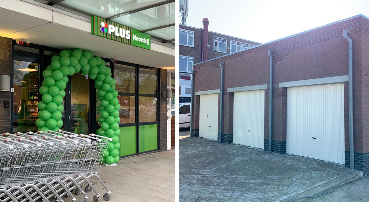 PLUS supermarkt duurzaam vergroot