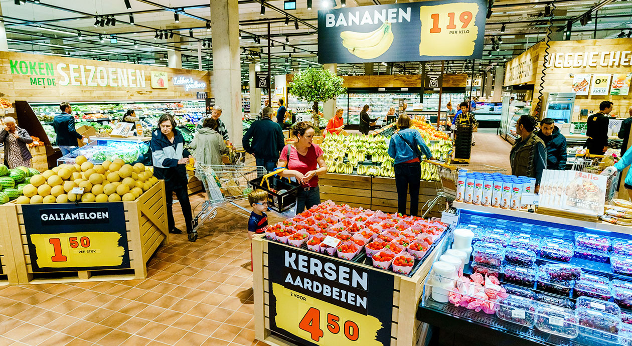 Supermarkt Jumbo opent zevende Foodmarkt in Mall of the Netherlands