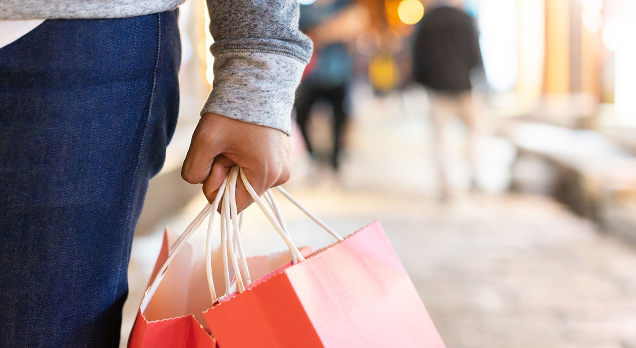 Shoppen in de fysieke winkel